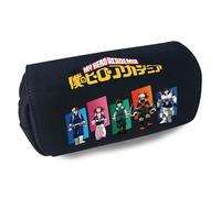 Zhongkaihua Estuche para lápices de anime MHA para niños, Izuku/Dabi/Bakugou/Todoroki/Toga, estuche de dibujos animados, regalos de papelería para estudiantes para niñas y niños, tipo 1, Estuche para