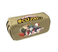 Zhongkaihua Estuche para lápices de anime MHA para niños, Izuku/Dabi/Bakugou/Todoroki/Toga, estuche de dibujos animados, regalos de papelería para estudiantes para niñas y niños, tipo 3, Estuche para