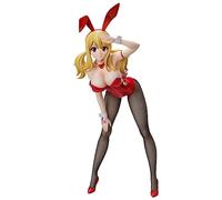 Zhongkaihua Fairy Tail Lucy Heartfilia - Figura de acción de conejo de seda negra de 38 cm, estatua de anime, periférica de PVC, adorno de escritorio para el hogar, decoración de regalo para fan