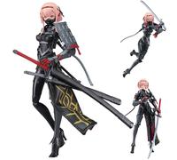 Zhongkaihua Falslander Samurai-san Figura original pintura con accesorios Anime Movable Girls Figura de acción Modelo Estatua Decoración de escritorio Colección 15CM PVC