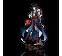 Zhongkaihua Figura acrílica de anime Mo Dao Zu Shi Wei Wu Xian/Lan Wang Ji, modelo de juguete, estatua 3D, soporte transparente de doble cara, decoración de escritorio