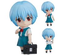 Zhongkaihua Figura de acción de Ayanami Rei, figura de acción de 10 cm, modelo de anime, estatua de Navidad para el hogar, escritorio, decoración de cumpleaños, regalo para fanáticos