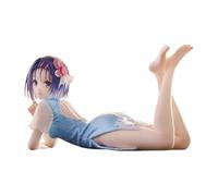 Zhongkaihua Figura de acción de Cheongsam Haruna Sairenji de Anime Girl de PVC de 13 cm, modelo de estatuilla de decoración de escritorio, adornos de regalo, figuras hechas a mano, coleccionables