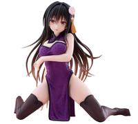 Zhongkaihua Figura de acción de Cheongsam Kotegawa Yui de Anime Girl de PVC de 13 cm, modelo de estatuilla de decoración de escritorio, adornos de regalo, figuras hechas a mano, coleccionables