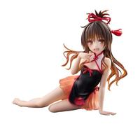 Zhongkaihua Figura de acción de Cheongsam Yuuki Mikan de Anime Girl de PVC de 13 cm, modelo de estatuilla de decoración de escritorio, adornos, regalos hechos a mano, figuras coleccionables
