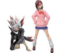 Zhongkaihua Figura de anime de Ayase Momo y Okarun, colección de Okarun, figura de acción de Okarun, decoración de escritorio, adornos de regalo