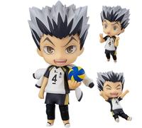 Zhongkaihua Figura de anime Haikyuu Kotaro Bokuto, figura movible de PVC de 10 cm, estatua de Haikyuu, figura de acción, adornos de colección, decoración de escritorio, regalos