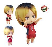 Zhongkaihua Figura de anime Haikyuu Kozume Kenma, figura movible de PVC de 10 cm, figura de acción Haikyuu, colección de adornos de decoración de escritorio, regalos
