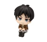 Zhongkaihua Figura de anime Look Up de Eren Jaeger Levi, modelo sentado, estatua de PVC, figuras de acción de anime, adornos coleccionables, decoración de escritorio, 10 cm