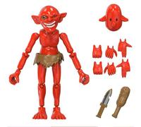 Zhongkaihua Figura de duende de 12 cm, kit de modelo de montaje de Goburin-san, figura de acción con accesorios intercambiables, modelo de PVC, decoración coleccionable para el hogar