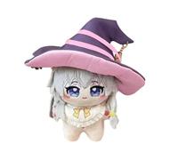 Zhongkaihua Figura de Elaina de peluche de anime, colgante de peluche suave, llavero de anime, mochila, bonitos colgantes, decoraciones, regalos coleccionables, 10 cm