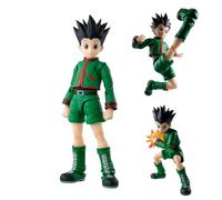 Zhongkaihua Figura de Gon Freecss de 13 cm de PVC, figura de anime, figuras de acción movibles, accesorios intercambiables, modelo de regalos coleccionables