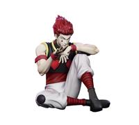 Zhongkaihua Figura de Hisoka de personajes de anime, modelo de anime sentado, 11 cm, estatua de PVC, decoración de escritorio, regalo