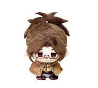 Zhongkaihua Figura de peluche de anime Levi/Zoe Hans/Eren Jaeger, colgante de peluche suave, llavero de anime, mochila, bonitos colgantes, decoraciones coleccionables, regalos de 10 cm