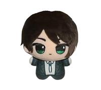 Zhongkaihua Figura de peluche de anime Levi/Zoe Hans/Eren Jaeger, colgante de peluche suave, llavero de anime, mochila, bonitos colgantes, decoraciones coleccionables, regalos de 10 cm