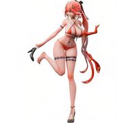Zhongkaihua Figura de personajes del juego Changli Traje de baño estatua de PVC de 27 cm de PVC Anime Girl Changli Figura de acción Modelo de pie Coleccionables Decoraciones Regalos Adornos