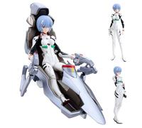 Zhongkaihua Figura movible articulada de Ayanami Rei, estatua de súper acción con caras intercambiables, modelo de anime, figura coleccionable, adornos de escritorio