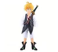 Zhongkaihua Figuras de acción de los siete pecados capitales, modelo de ira de los dioses Meliodas, figura de rey/arlequín, estatua de adorno de escritorio, colecciones, regalos