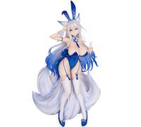 Zhongkaihua Game Characters IJN Shinano Figura de conejo azul Ver. 28 cm cola blanca zorro belleza chica anime figura modelo estatua adorno de mesa