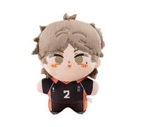 Zhongkaihua Haikyuu Sugawara Koushi - Almohada de peluche de 20 cm, cojín de algodón PP de anime, relleno suave, bolsa de coche, llavero, decoración de sofá para el hogar, colgante para fanáticos