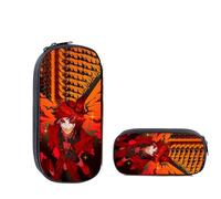 Zhongkaihua Hazbin Hotel Charlie Morningstar Angel Dust Vaggie - Estuche de papelería de moda para niñas y niños, regalo escolar, gran capacidad, bolsa para bolígrafos de vuelta a la escuela, Tipo 13,
