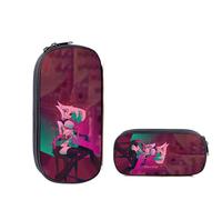 Zhongkaihua Hazbin Hotel Charlie Morningstar Angel Dust Vaggie - Estuche de papelería de moda para niñas y niños, regalo escolar, gran capacidad, bolsa para bolígrafos de vuelta a la escuela, Tipo 12,