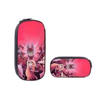 Zhongkaihua Hazbin Hotel Charlie Morningstar Angel Dust Vaggie - Estuche de papelería de moda para niñas y niños, regalo escolar, gran capacidad, bolsa para bolígrafos de vuelta a la escuela, tipo 5,