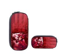 Zhongkaihua Hazbin Hotel Charlie Morningstar Angel Dust Vaggie - Estuche de papelería de moda para niñas y niños, regalo escolar, gran capacidad, bolsa para bolígrafos de vuelta a la escuela, tipo 2,