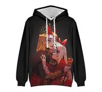 Zhongkaihua Hazbin Hotel Charlie Morningstar Vaggie Anime Digital Sudadera con Capucha - Adulto Adolescente Anime Sudadera con Bolsillo Regalo Cálido para Niños Niñas Estudiantes Amantes, Tipo 2, XXL