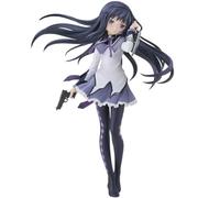 Zhongkaihua Homura Akemi Figura de pie Estatua estática Modelo Anime Girl Figura coleccionable Adornos de escritorio, 16 cm