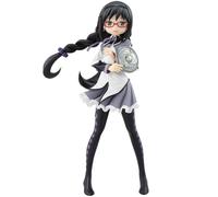 Zhongkaihua Homura Akemi - Figura de PVC con gafas Ver. Homura Akemi, figura de 17 cm, modelo de postura de pie, figura coleccionable de anime, decoración de escritorio