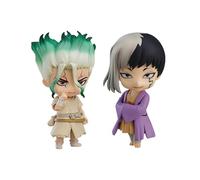 Zhongkaihua Ishigami Senku Figura Asagiri Gen 10 cm PVC Figura Modelo Estatua Figuras de acción Anime Adornos movibles Colección Decoraciones Regalos