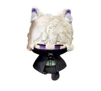 Zhongkaihua JJK Gojo Satoru - Colgante de peluche de 12 cm con diseño de anime, Itadori Yuji Ryomen Sukuna, cojín temático de gato, relleno de algodón, bolsa de coche, llavero para el hogar, colgante