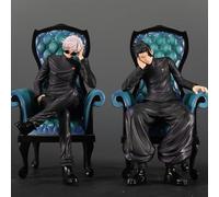Zhongkaihua JJK Hidden Inventory Gojo Satoru Figura Geto Suguru Figura Modelo Asiento Modelo 22CM Anime PVC Estatua Navidad Decoración del Hogar Ornamento