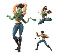 Zhongkaihua Joseph Joestar Figura JJBA Anime articulaciones móviles Super figuras de acción, modelo 17 cm, estatua coleccionable, regalos, accesorios intercambiables