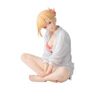 Zhongkaihua Kitagawa Marin Figura de acción de 10 cm sentado relajado Kitagawa Marin Figura de acción modelo PVC estatua de anime coleccionable