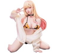 Zhongkaihua Kitagawa Marin Figure - Traje de baño de rodillas (18 cm), modelo anime