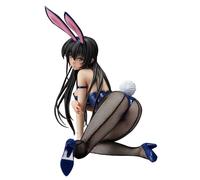 Zhongkaihua Kotegawa Yui Figura de 27 cm Anime Bunny Girl Figuras de acción, medias negras, modelo arrodillado, coleccionables, regalos, adornos, estatua de PVC