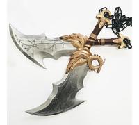 Zhongkaihua Kratos Cosplay Kratos Prop Blades of Chaos Cosplay Prop 45 cm, accesorio de juego de rol para adultos, para Halloween, anime, decoración de fiesta medieval