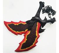 Zhongkaihua Kratos Cosplay Kratos Prop Blades of Chaos Cosplay Prop 45 cm, accesorio de juego de rol para adultos, para Halloween, anime, decoración de fiesta medieval