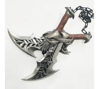 Zhongkaihua Kratos Cosplay Kratos Prop Blades of Chaos Cosplay Prop 45 cm, accesorio de juego de rol para adultos, para Halloween, anime, decoración de fiesta medieval