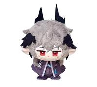 Zhongkaihua Logos - Colgante de peluche con diseño de personajes de anime, 12 cm, para ocasiones coleccionables