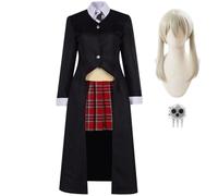 Zhongkaihua Maka Albarn Disfraz de Franken Piedra Coat Uniform Anime RPG Disfraz Halloween Fancy Dress up Party Carnaval