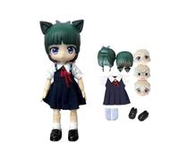 Zhongkaihua Maomao Figures - Figura de anime de PVC de 14 cm, figura de acción de Maomao movible, modelo de ropa real, regalos coleccionables