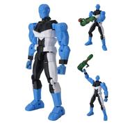 Zhongkaihua Mauler Twins Figura de acción de anime articulaciones móviles 3D impresa 14 cm estatua Mark Grayson figura de acción personajes modelo adornos decoraciones regalos