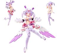 Zhongkaihua Megami Device-PUNI MOFU-Xiao Figura de estatua de modelo DIY de 15 cm, figuras de acción movibles de anime, accesorios intercambiables, regalos