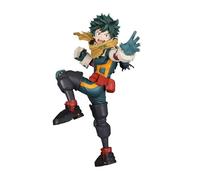 Zhongkaihua MHA Midoriya Izuku Figura Battle Ver. Modelo de acción de anime de 17 cm, estatua de PVC, decoración de escritorio para el hogar, adorno de cumpleaños de Navidad