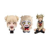 Zhongkaihua MHA Toga Himiko Figura Toga Himiko Look Up Anime PVC Modelo Plush Set 3 piezas Home Desk Car Decoración Ornamento Regalo de cumpleaños para fans