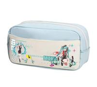 Zhongkaihua Miku - Estuche de lona con temática de anime, gran capacidad, bolsa de papelería, regalo de vuelta a la escuela para niños y niñas, Miku tipo 18, 23x10x12 cm, Estuche para lápices