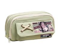 Zhongkaihua MisonoMika - Estuche para lápices de anime, doble capa, espacioso Hayase Yuka, caja de almacenamiento de papelería, regalo de vuelta a la escuela para niños, 21 x 11 x 5,5 cm, tipo 1, 21 x